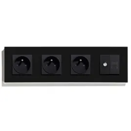 gniazdko-elektryczne-szklane-poczworne-wtyk-satelita-internet-rj45-cat5e