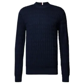 sweter-tommy-hilfiger-garment-mw0mw27757-granatowy