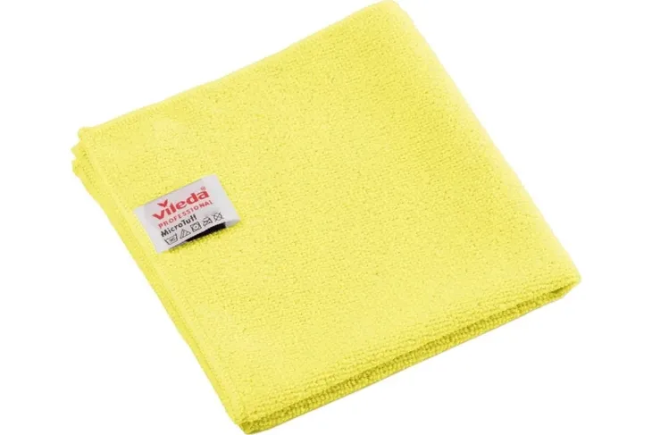 vileda-scierka-microtuff-plus-zolta-169922-waga-z-opakowaniem-0-06-kg-stan-nowy