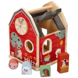 adam-toys-drewniany-sorter-ksztaltow-z-klockami-farma-zwierzatka