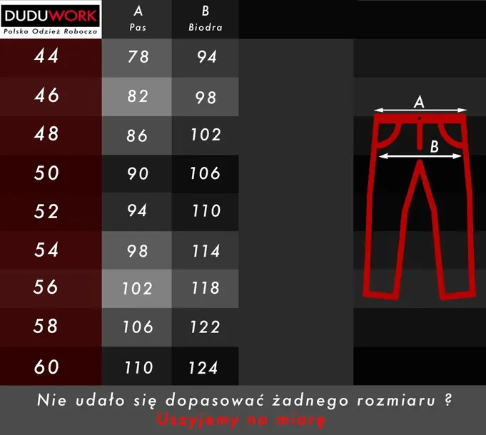 spodnie-robocze-duduwork-krotkie-czerwone-58-stan-nowy-dlugosc-spodni-krotkie