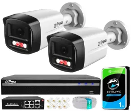 zestaw-monitoringu-dahua-podglad-24-7-2-kamery-na-skretke-4mpx-nagrywarka