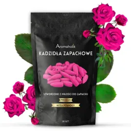 rozane-kadzidelka-stozkowe-midnight-rose-do-kominka-zapachowy-wodospad-30sz