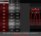 spodnie-robocze-duduwork-krotkie-czerwone-46-stan-nowy-dlugosc-spodni-krotkie