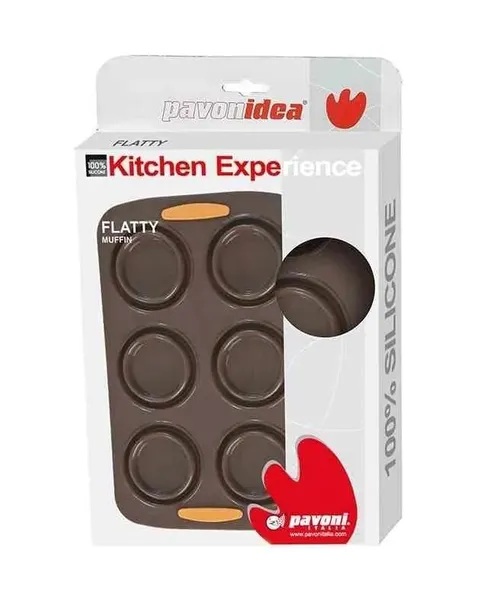 pav-muffin-forma-do-babeczek-x-6-brazowa-flatty-material-silikon