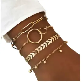 bransoletka-4w1-zestaw-bransoletek-na-reke-boho-zlote-bransoletki-4-szt
