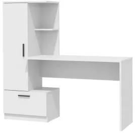 biurko-z-regalem-komputerowe-szkolne-z-polkami-szuflada-nowoczesne-kolory