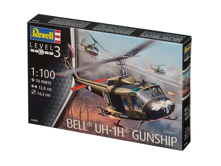 smiglowiec-bell-uh-1h-gunship-marka-revell-stan-zlozenia-calosc-die-cast