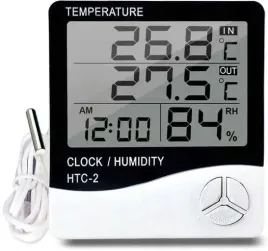 termometr-zegar-wilgotnosciomierz-higrometr-stacja-pogody-htc-2