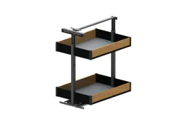 maxima-puro-cargo-mini-dolne-400-metal-drewno-czarny-mat-dab-2-poziomy-rejs