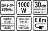 lund-67470-nalesnikarka-1000w-30cm-stan-opakowania-oryginalne