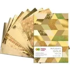 happy-zestaw-blok-papierow-kreatywnych-gold-a5