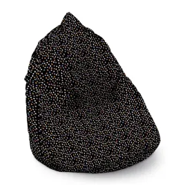 fotel-sako-worek-pufa-80x120cm-czarna-w-kolorowe-kropki-na-taras-do-ogrodu