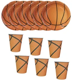 zestaw-talerzyki-kubki-pilka-do-koszykowki-jednorazowe-na-urodziny-6-osob