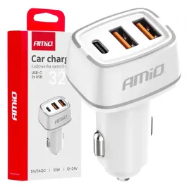 ladowarka-samochodowa-2x-usb-a-usb-c-32w-amio-03890