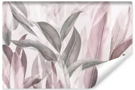 fototapeta-do-salonu-liscie-egzotyczne-styl-boho-natura-450x300