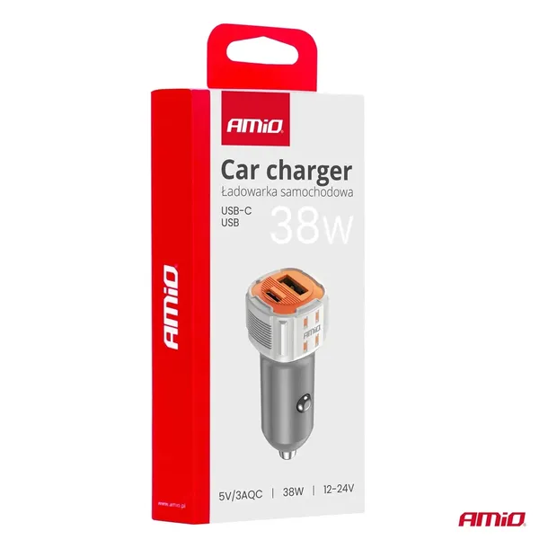 ladowarka-samochodowa-usb-a-usb-c-38w-amio-03883-waga-z-opakowaniem-0-2-kg-stan-nowy