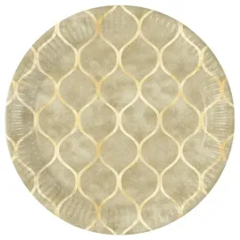 talerzyki-papierowe-geometryczne-zloty-bez-23-cm-8-szt