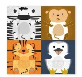 serwetki-papierowe-zoo-zwierzeta-zwierzatka-33-cm-20-szt