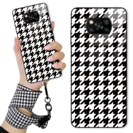 etui-do-xiaomi-poco-x3-obudowa-glass-szklane-quick-smycz-w-pepitke-kratka