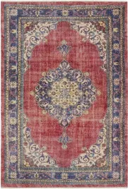 dywan-orientalny-do-salonu-200x290cm-czerwono-niebieski-plaskotkany