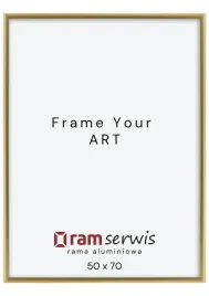 rama-aluminiowa-50x70-zloty-mat-plakat-zdjecie-ramka-70x50