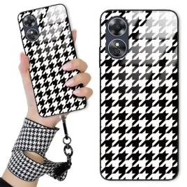 etui-do-oppo-a17-obudowa-case-glass-szklane-quick-smycz-w-pepitke-kratka