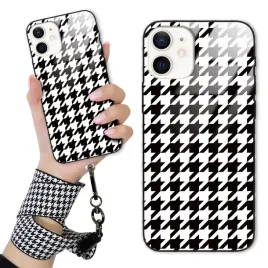 etui-do-iphone-12-mini-obudowa-glass-szklane-quick-smycz-w-pepitke-kratka