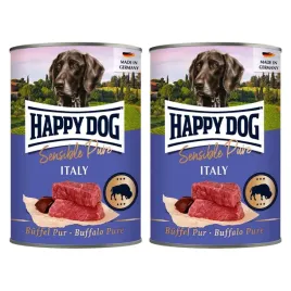 mokra-karma-dla-psow-z-alergiami-happy-dog-italy-miesko-z-bawola-2x400g