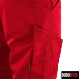 spodnie-robocze-duduwork-czerwone-nakolanniki-54-stan-nowy-marka-duduwork