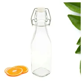 butelka-szklana-250ml-kwadratowa-na-wino-wode-sok-z-klipsem-pojemnik