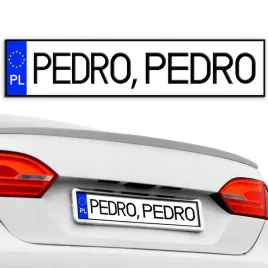 tablica-samochodowa-2szt-pcv-50x11cm-pod-ramki-do-auta-pedro-pedro-wzory