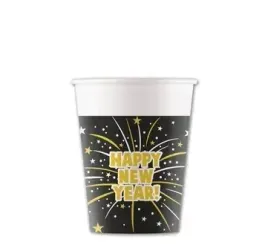 kubeczki-papierowe-czarne-sylwester-happy-new-year-200-ml-8-szt