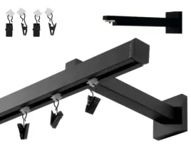 karnisz-kwadratowy-apartamentowy-czarny-mat-profil-220-cm-szyna-z-zabkami