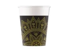 kubeczki-papierowe-czarne-zlote-mandala-200-ml-8-szt