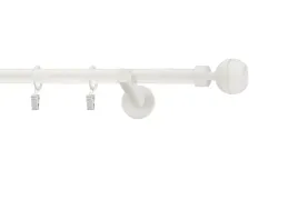 karnisz-metalowy-pojedynczy-bialy-mat-160-cm-19mm-kula-optic-rozne-wzory