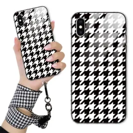 etui-do-iphone-x-xs-obudowa-case-glass-szklane-quick-smycz-pepitka-kratka