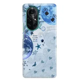 etui-do-huawei-nova-8-sea-life-water-ocean-niebieskie-morskie-wiele-wzorow