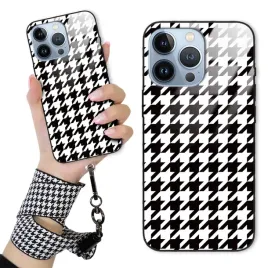 etui-do-iphone-13-pro-obudowa-glass-szklane-quick-smycz-w-pepitke-kratka