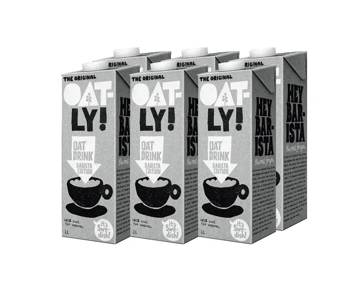 OATLY BARISTA NAPÓJ OWSIANY MLEKO BARMAŃSKIE 6X 1L