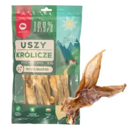 przysmak-gryzak-dla-psa-maced-uszy-krolicze-100percent-natura-10-sztuk