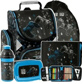 tornister-szkolny-zestaw-5-elem-dla-chlopca-gracza-pady-gry-game-paso