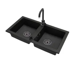 zlewozmywak-granitowy-dwukomorowy-borys-bateria-steel-syfon-czarny-dozownik