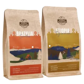 swiezo-palona-kawa-ziarnista-brazylia-santos-250g-etiopia-djimmah-250g