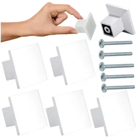 galka-meblowa-kwadratowa-uchwyt-meblowy-biala-bialy-mat-loft-galki-x5-szt