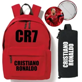 zestaw-do-szkoly-czerwony-plecak-piornik-pin-cristiano-ronaldo
