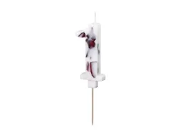 swieczka-urodzinowa-cyfra-1-biala-z-platkami-kwiatow-8-cm