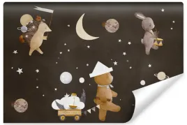 fototapeta-do-pokoju-dziecka-kosmos-gwiazdy-zwierzeta-boho-planety-450x300