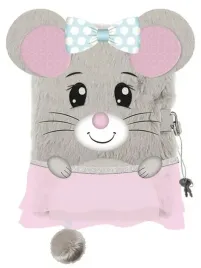 pamietnik-z-klodka-3d-wlochacz-mouse-a5-96-kartek