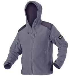 texar-husky-ciepla-bluza-polarowa-z-kapturem-kurtka-360g-polar-grey-xl